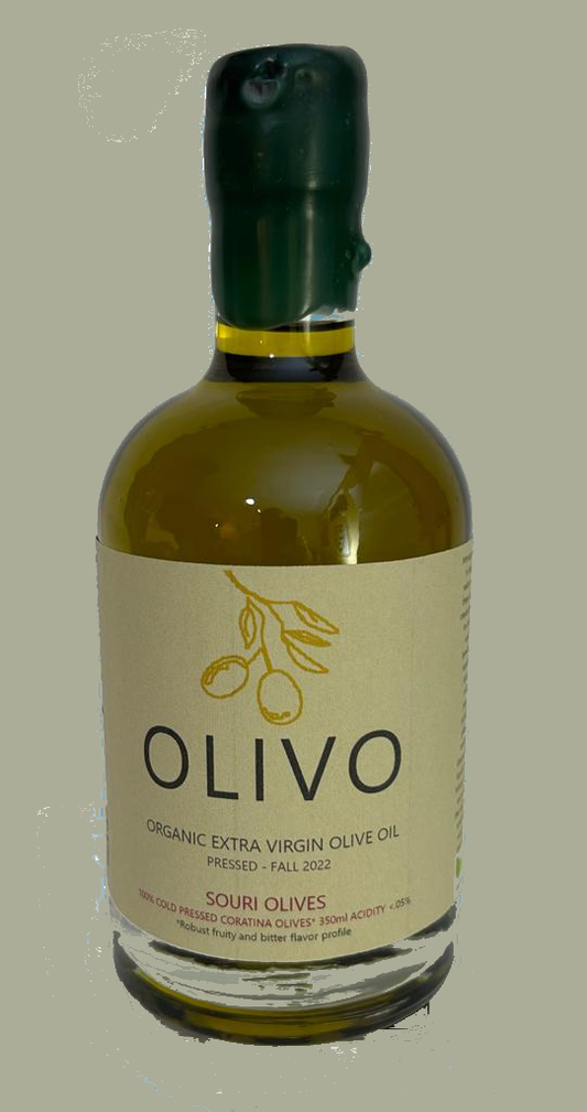 Organic Extra Virgin Olive Oil - Souri